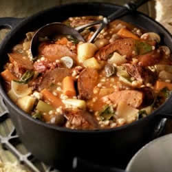 Braised Italian Sausage Stew 