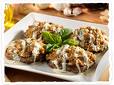 BAKED CHICKEN BREAST WITH GARDEN STUFFING