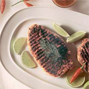 Blackened Chicken with Tomato-Chili Sauce