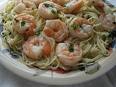 SHRIMP AND SCALLOP SCAMPI OVER  LINGUINI