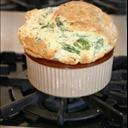 Spinach and Cheese Souffle
