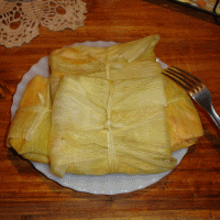 Humita en Chala (Corn Appetizer)