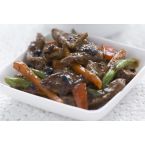 Beef and Peppers in Black Bean Sauce