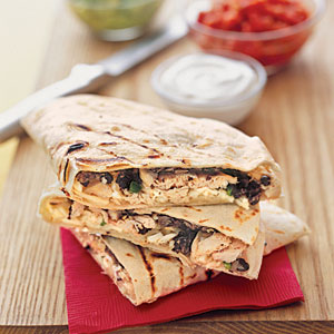 Grilled Chicken Quesadillas